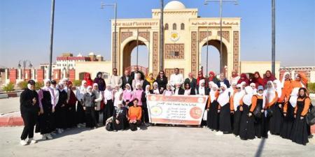 جامعة الوادي الجديد تستقبل طلاب المدارس للتعرف على كلياتها بمقرها الجديد - صوت العرب