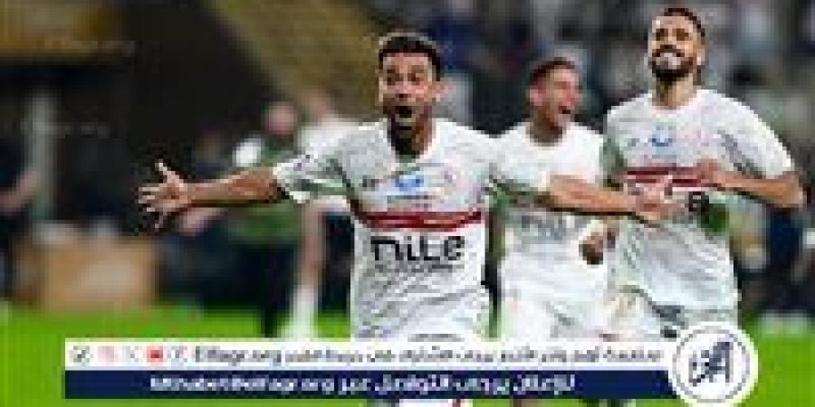 الزمالك يحتفي بعبد الله السعيد بعد تسجيله هدفه رقم 130 - صوت العرب