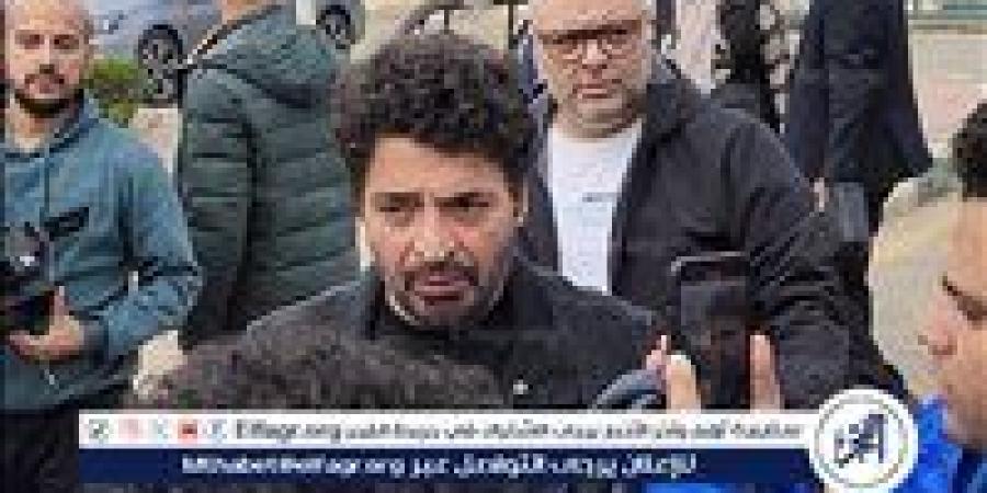 انهيار ودموع حميد الشاعري في جنازة الملحن محمد رحيم - صوت العرب