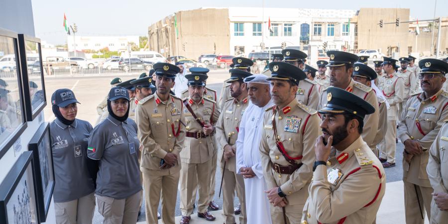 المري يشهد حفل توديع مبنى أمن الهيئات والمنشآت في جميرا - صوت العرب