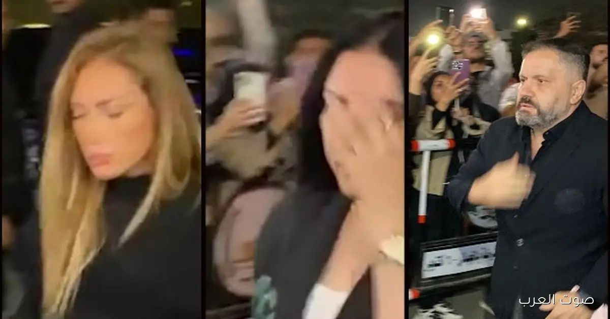 عبير صبري وإدوارد وريهام سعيد في عزاء والد محمد رمضان