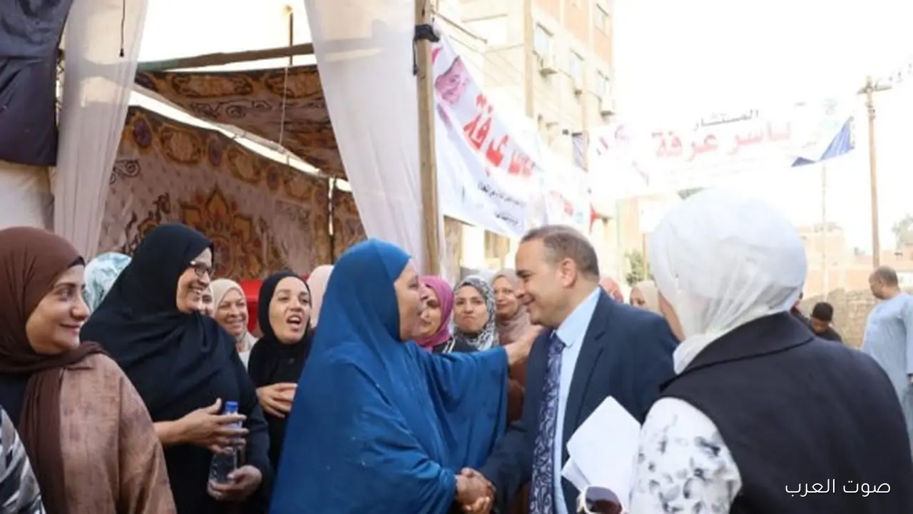 السيدات وكبار السن هما اللي بيقودوا الانتخابات في منشأة القناطر