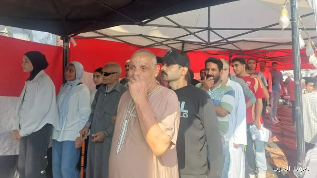 الناخبين في الحوامدية متجمعين بكثافة في انتخابات مجلس النواب