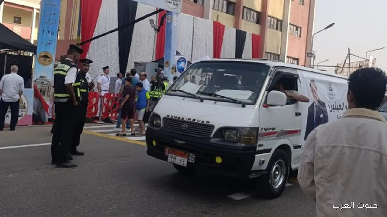 زحمة كبيرة قدام اللجان في انتخابات النواب بالجيزة