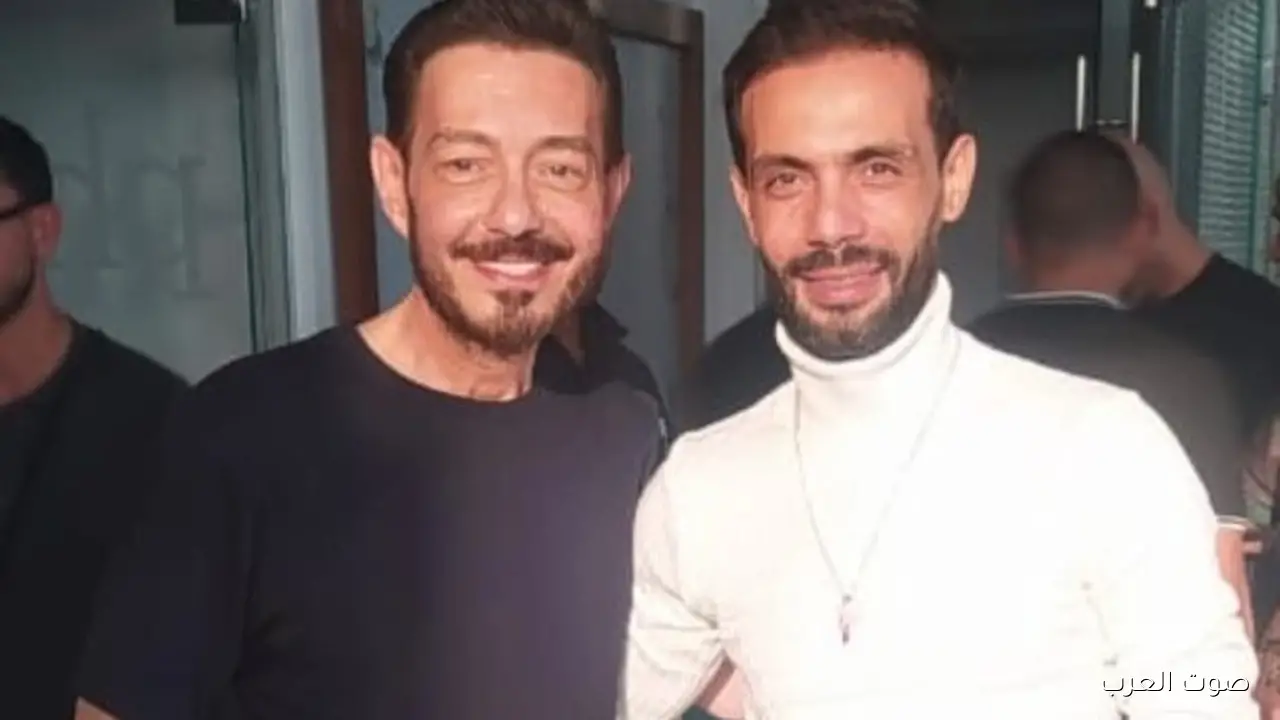 أحمد زاهر وشريف إدريس من مسلسل “لعبة وقلبت بجد”