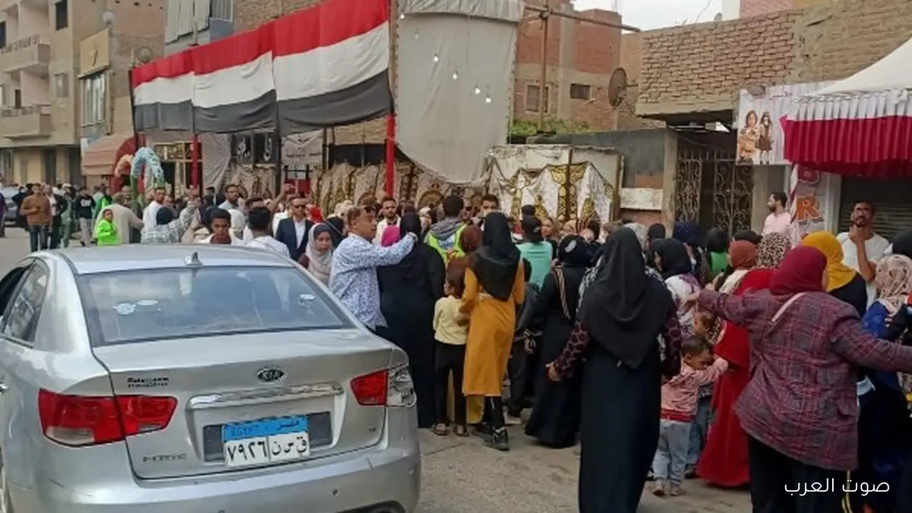 الناس لسه بيتوافدوا على لجان الاقتراع في منشأة القناطر