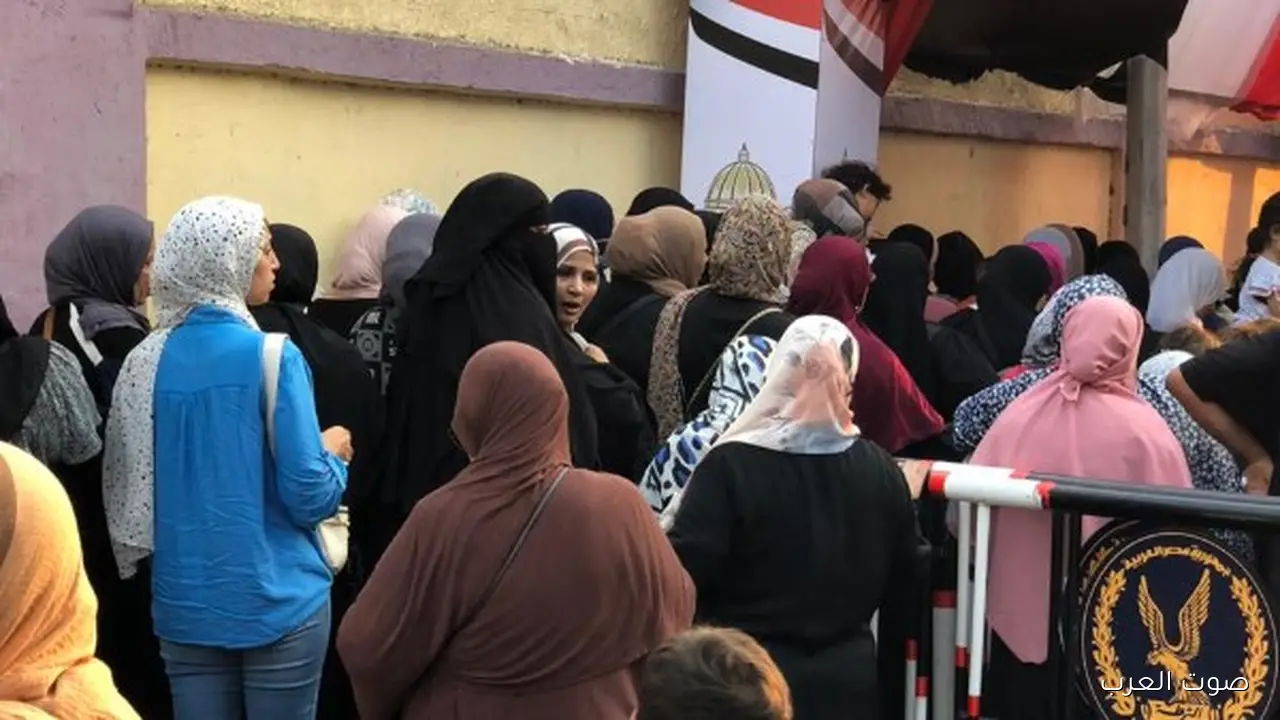بعد فترة الراحة.. الناس متوجهين بكثافة للجنة انتخابات مجلس النواب في الجيزة