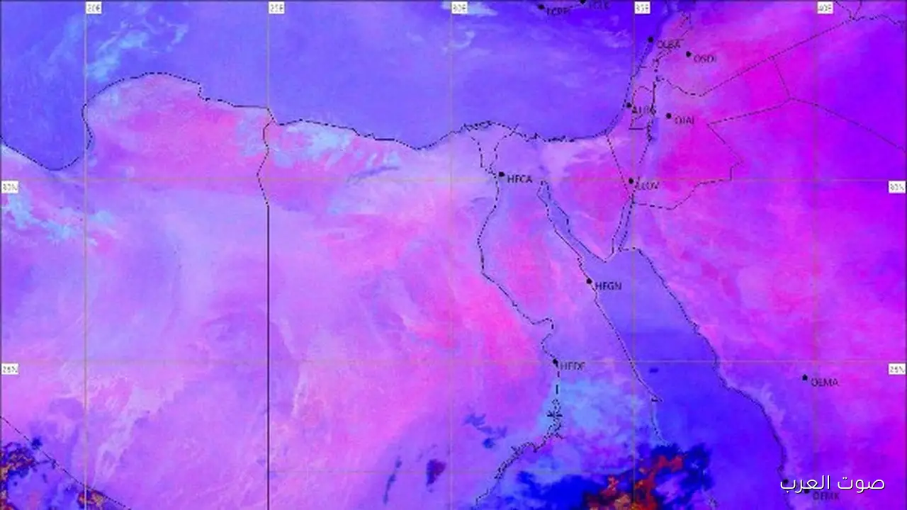 الأرصاد بتحذر سكان القاهرة والمناطق المجاورة من حالة جوية بكرة الصبح
