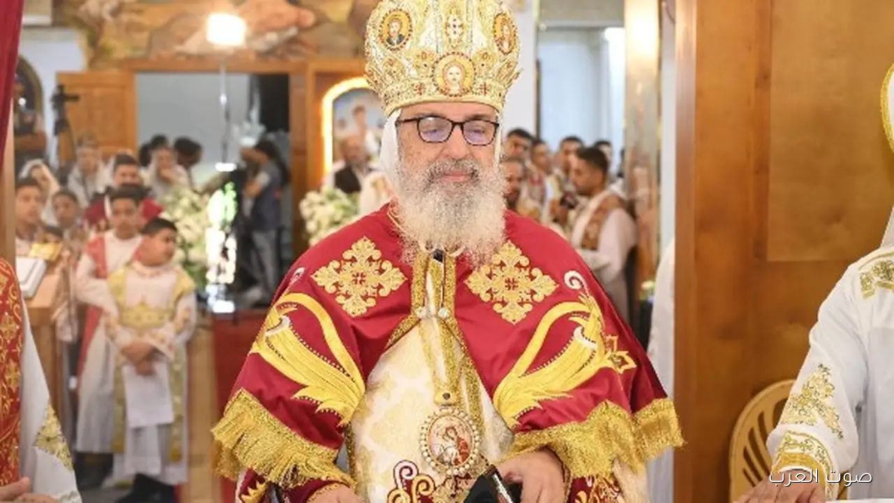 قداس افتتاح كنيسة الشهيد أبانوب النهيسي في قرية البغدادي أولاد صقر الشرقية مع صور