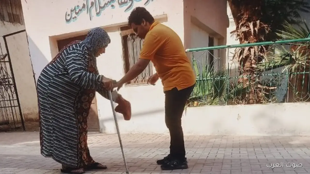 كبار السن شاركوا في انتخابات لجنة الشهيد حسين جمال في المنيب