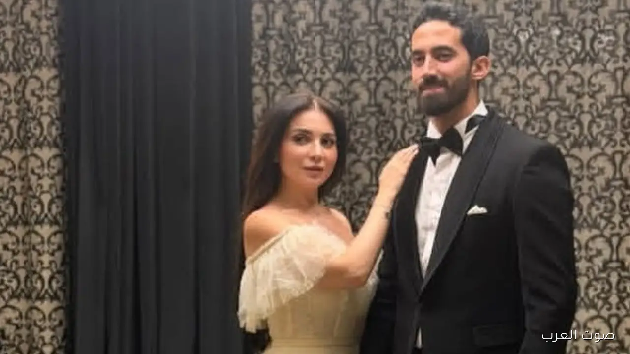 مي عز الدين تتألق كالأميرات في كتب كتابها