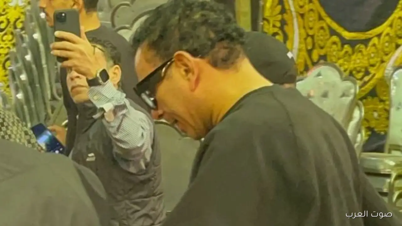 محمود الليثي كان أول واحد يوصل عزاء إسماعيل الليثي في إمبابة