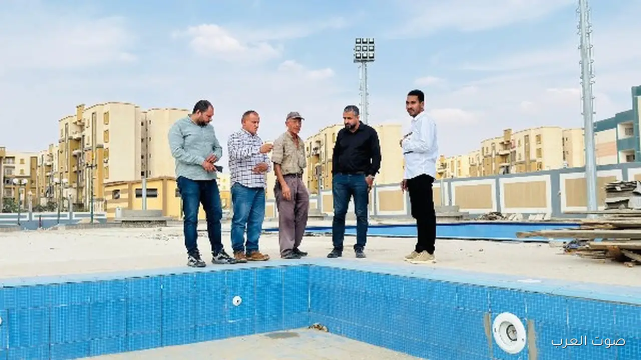 رئيس جهاز العبور الجديدة يتفقد المشروعات الخدمية عشان حياة أفضل