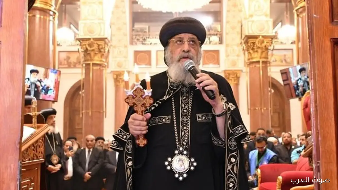 من كنيسة مارجرجس في خماروية.. البابا تواضروس يتكلم عن “رب الأوقات”
