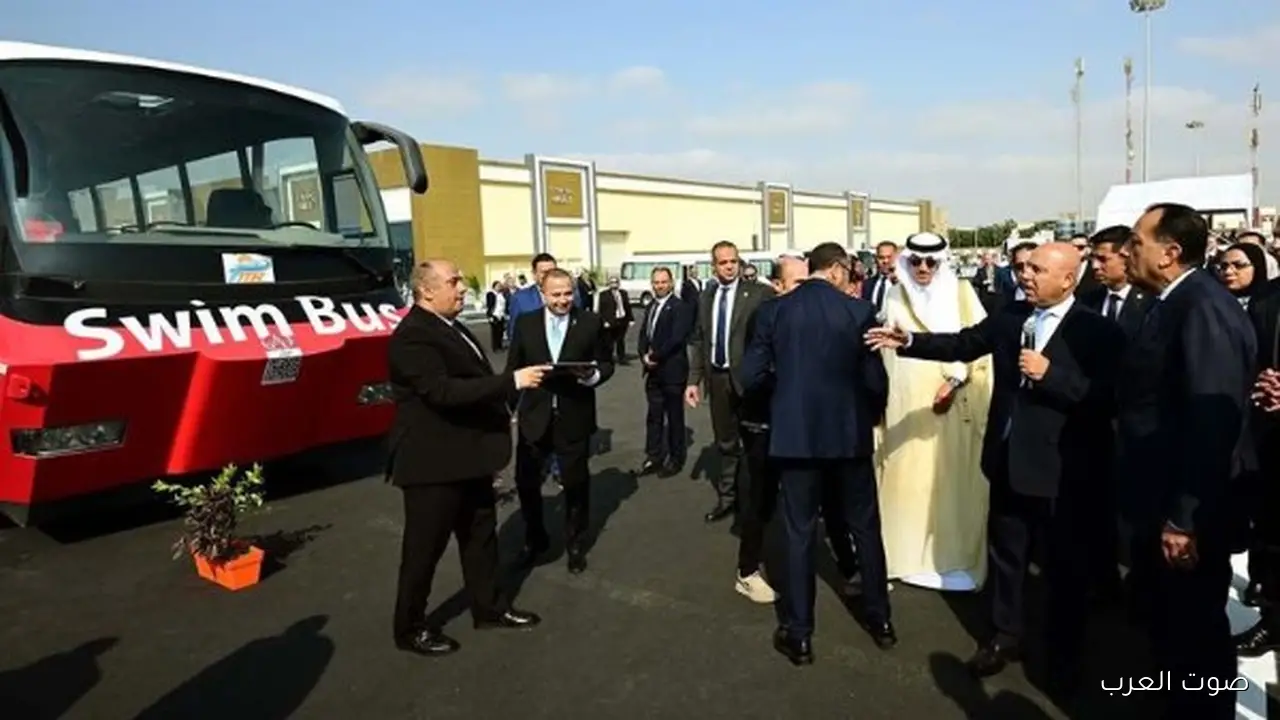 مصر بتطلق أول أتوبيس برمائي في الشرق الأوسط على ضفاف النيل