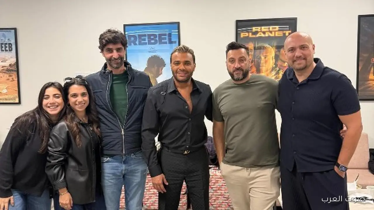 رامي صبري خلص تصوير حلقات الموسم الجديد من برنامج ذا فويس كيدز