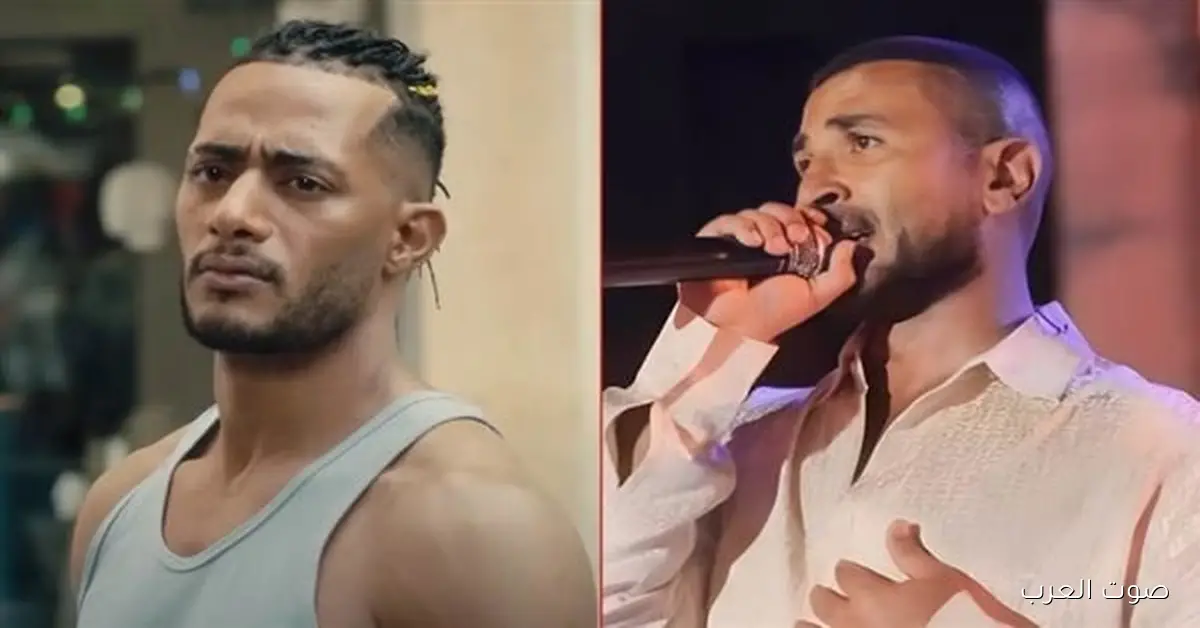 محمد رمضان يساند أحمد سعد بعد حادث السخنة ويدعي له بالسلامة