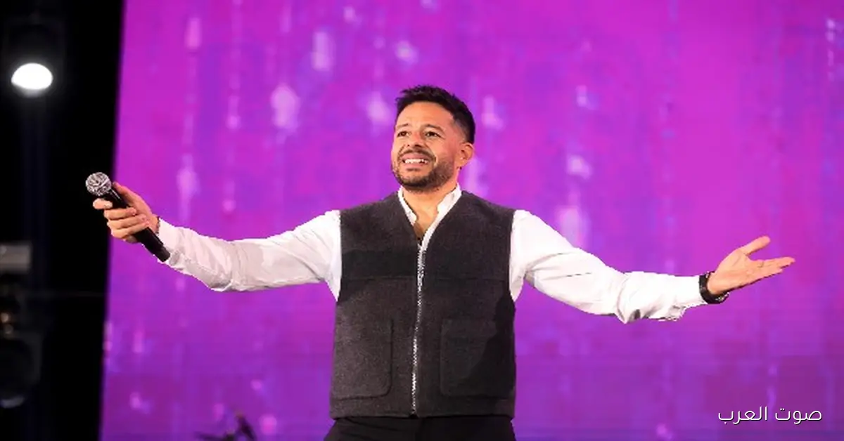 حماقي يبدع في حفلة كبيرة في الجلالة والجمهور يحتفل بعيد ميلاده