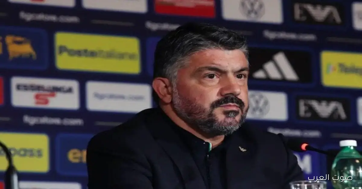 جاتوزو: آسف للجمهور ولازم شخصية المنتخب تتطور