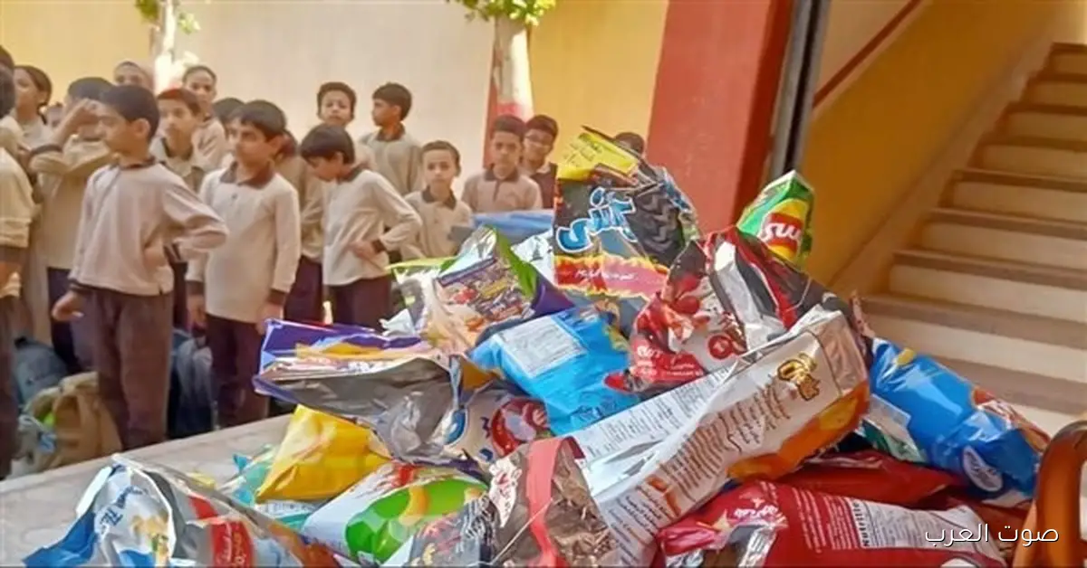إدارة التعليم: منع بيع الشيبسي والإندومي والمشروبات الغازية في المدارس