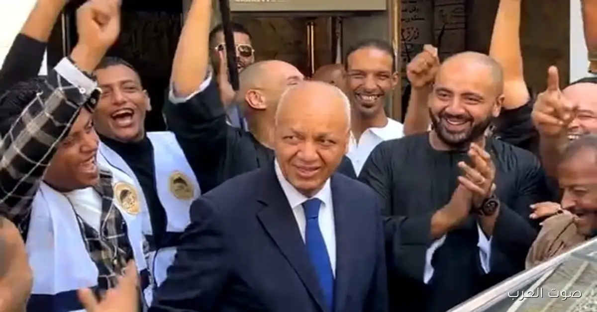 استقبال حافل لمصطفى بكري في قنا بعد فوزه في انتخابات النواب