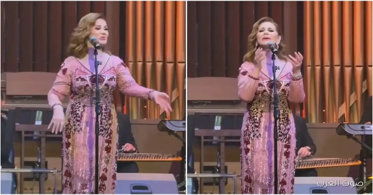 ميادة الحناوي تتجاوز أحزانها بعد وفاة شقيقها وتحتفل بحفل غنائي