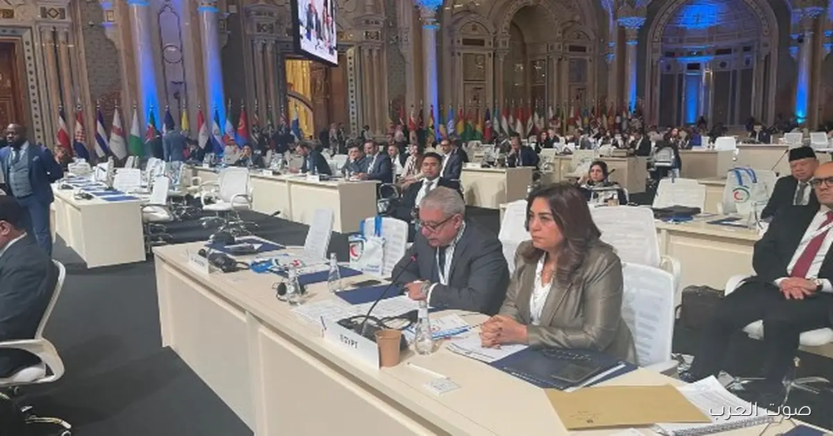 وزيرة التنمية المحلية تطرح بيان مصر في الدورة 21 لمؤتمر اليونيدو بالرياض