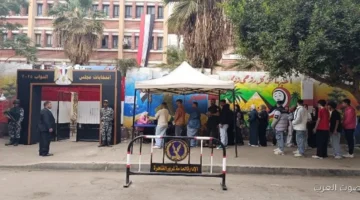 1763971554 فتح لجان انتخابات مجلس النواب 2025 في مدرسة الشهيد حسام