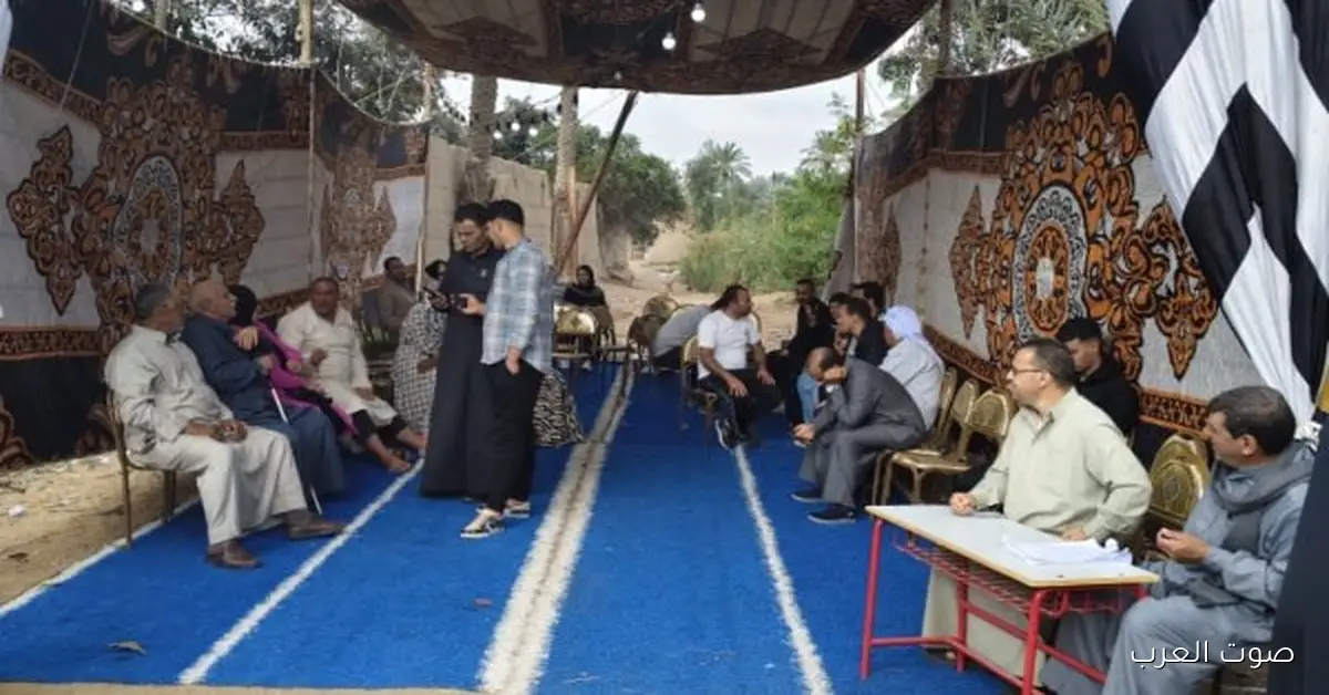 الناخبين متوجهين بكثافة للجنة صلاح صديق في الملكيين القبلية بالشرقية