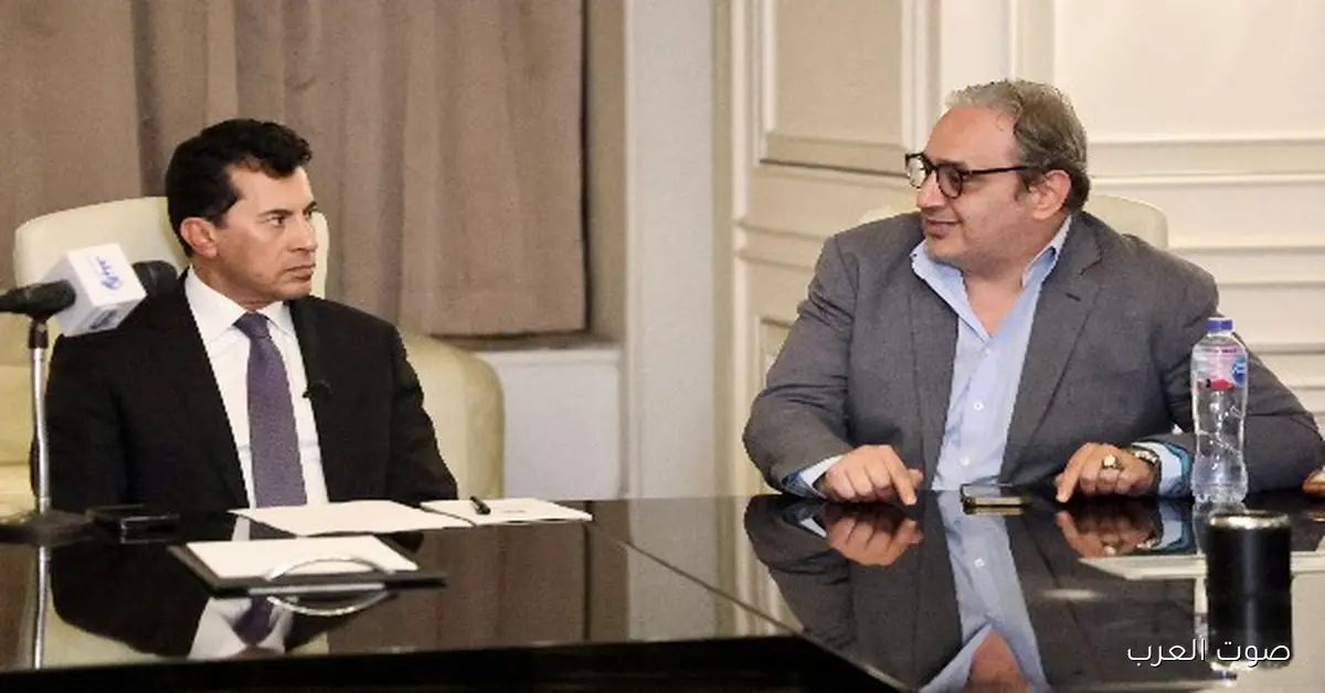 صوت العرب يستضيف وزير الرياضة ليتكلم عن أهم قضايا الرياضة