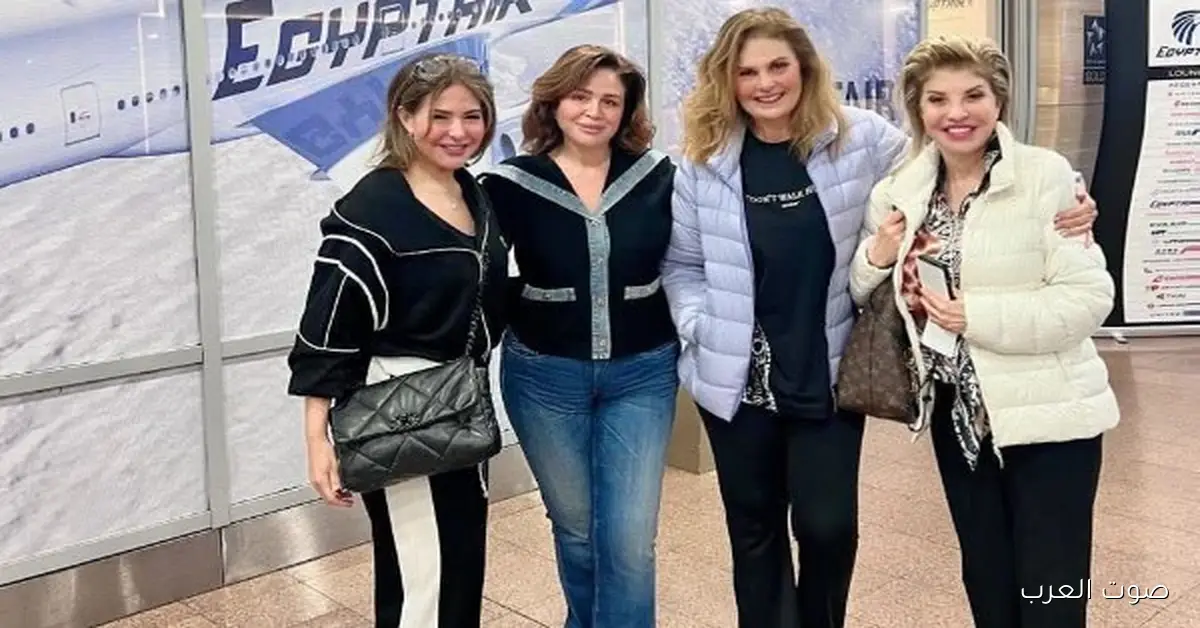 يسرا وإلهام وهالة وصابرين في شرم الشيخ .. شوفوا الصور