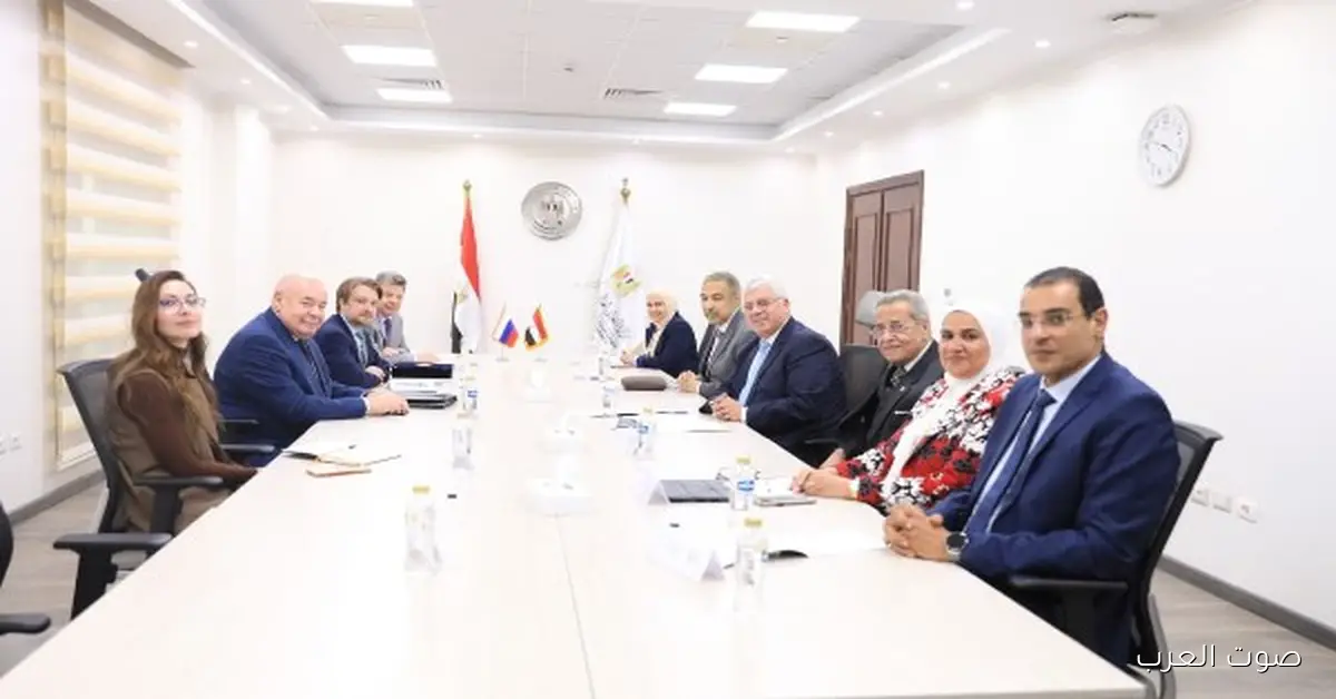 وزير التعليم العالي يستقبل المبعوث الخاص للرئيس الروسي علشان يناقشوا التعاون الأكاديمي المشترك