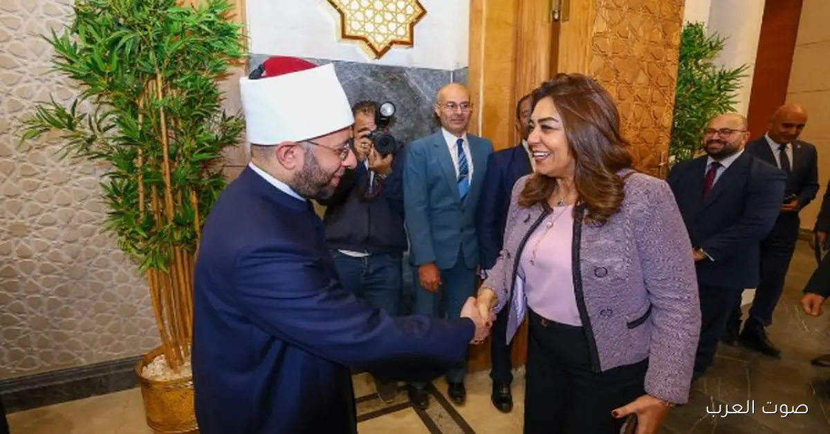 وزيرة التنمية المحلية تحضر احتفال وزارة الأوقاف باليوم العالمي لمناهضة العنف ضد المرأة