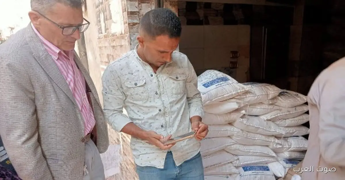 «تموين القليوبية» يكتشف مطحن ملح مش معروف المصدر و200 كيلو سكر ناقص الوزن