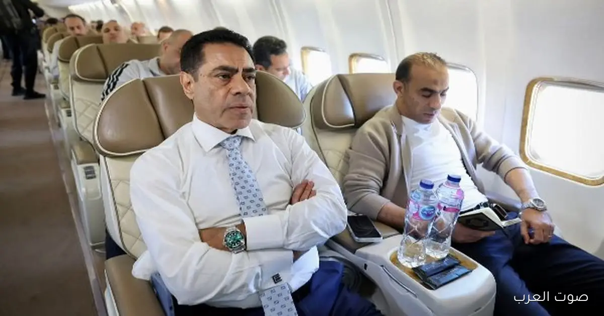 طارق قنديل وسيد عبد الحفيظ مع بعثة الأهلي في المغرب.. صور