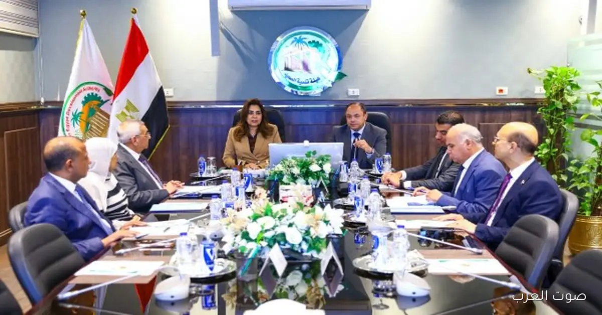 وزيرة التنمية المحلية تحضر إطلاق الموقع الجديد لهيئة تنمية الصعيد