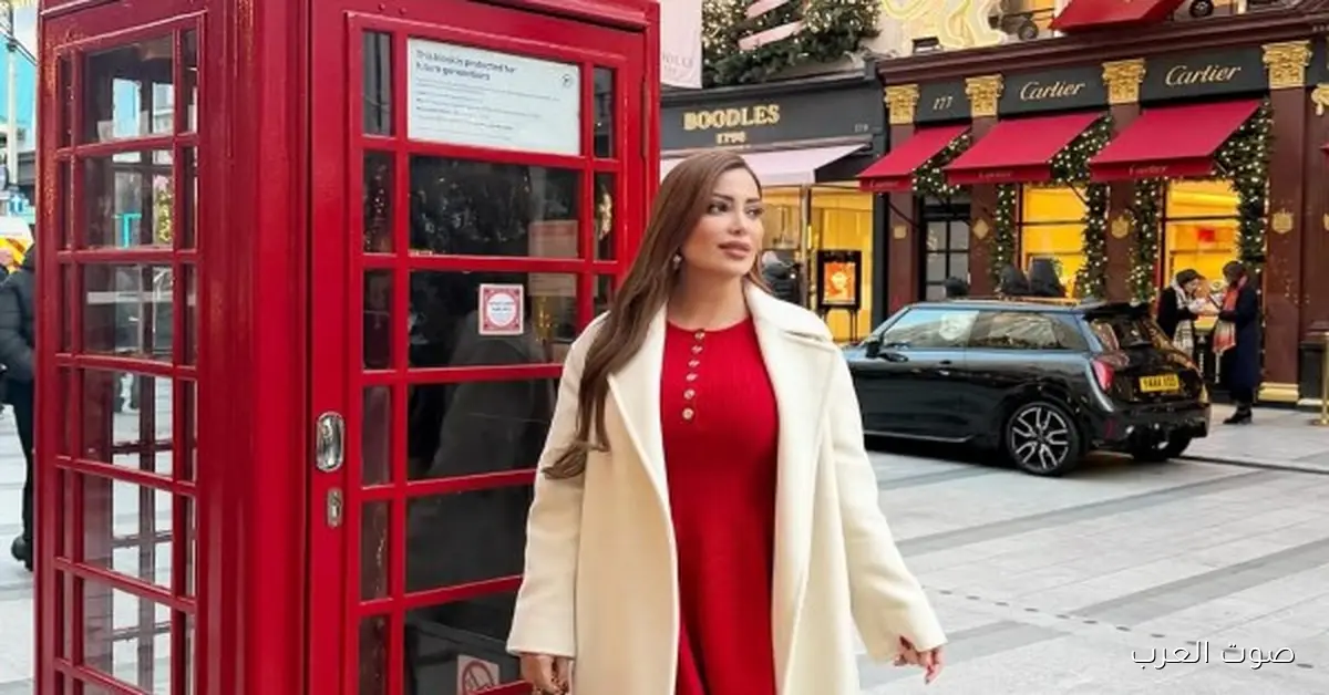 نسرين طافش بتخطف الأنظار بالأحمر على إنستجرام