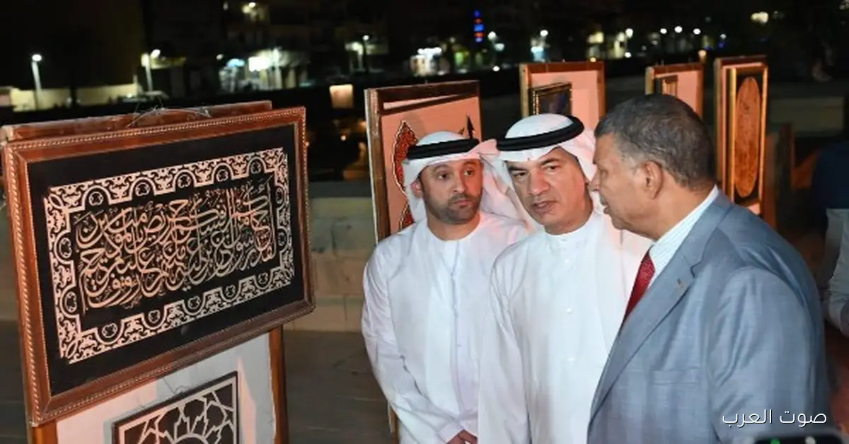 معرض خط شعري وأمسية مميزة في اليوم الثاني لمهرجان الأقصر للشعر العربي