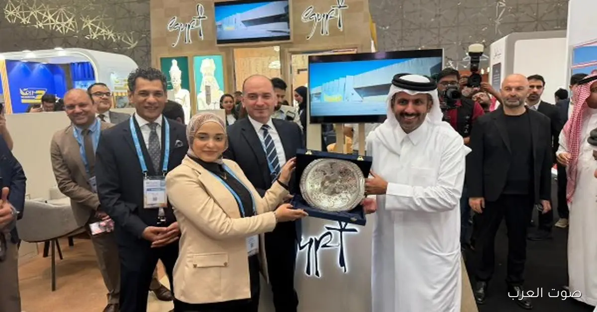 مصر تكسب جائزة أفضل تصميم في معرض قطر السياحي