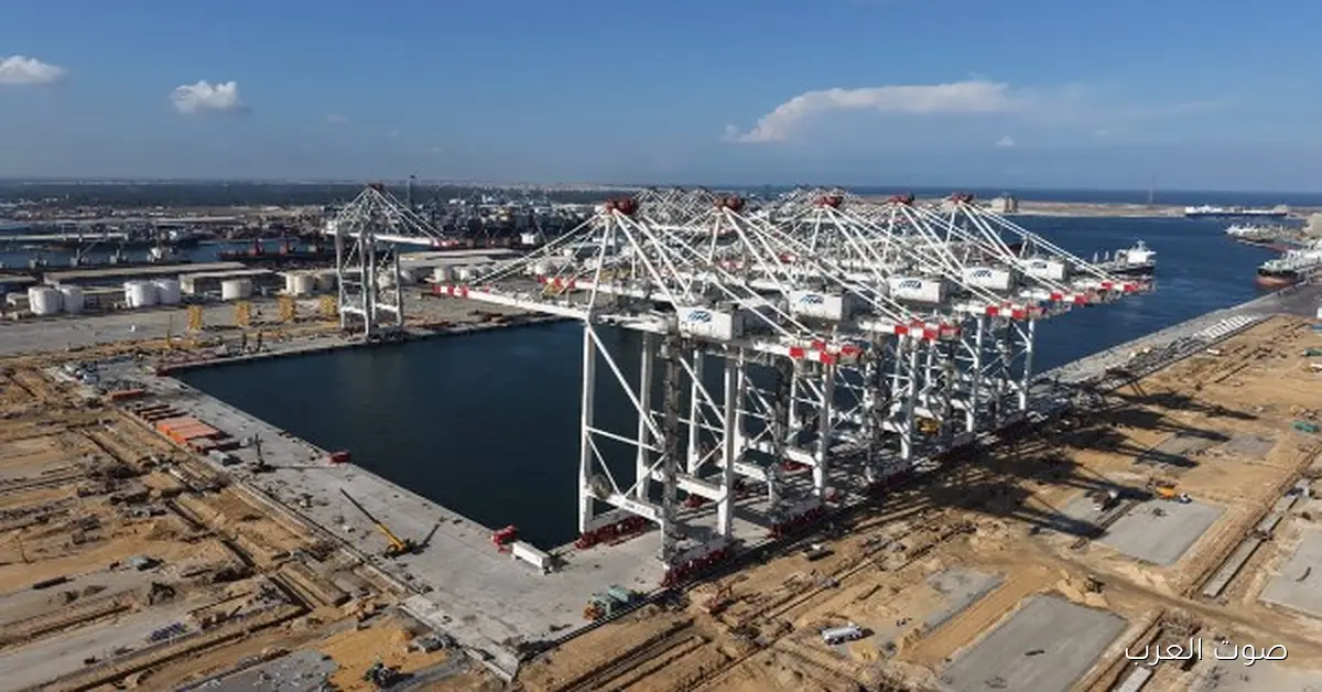 وزارة النقل بتوضح آخر التطورات في محطة حاويات تحيا مصر 1 بميناء دمياط