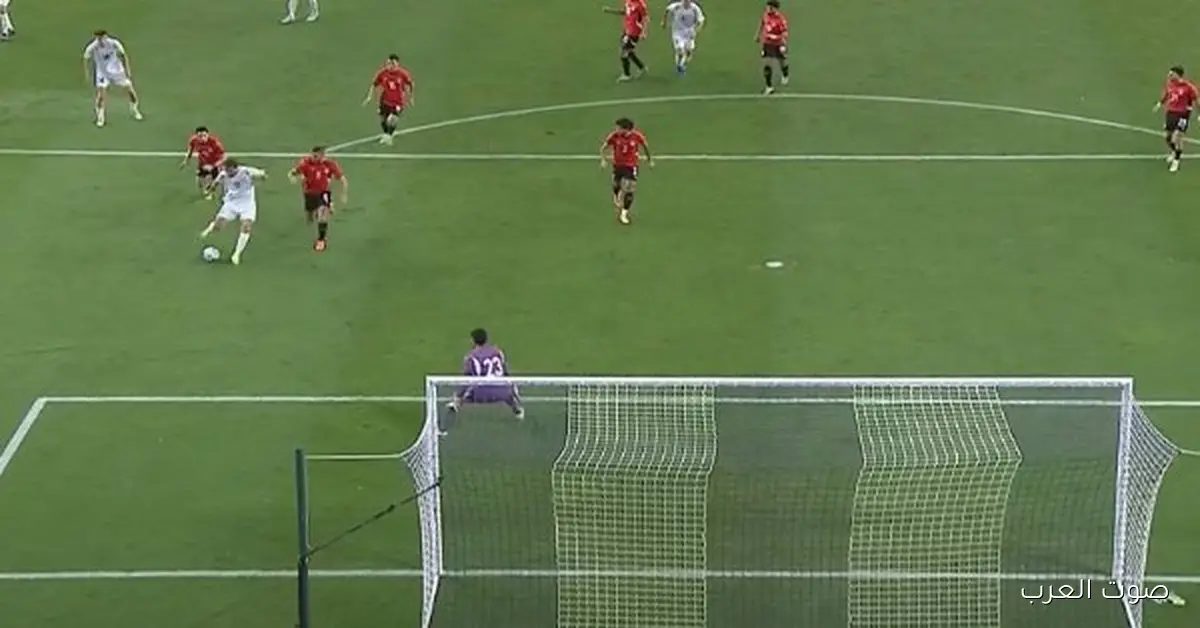 30 دقيقة.. أوزبكستان متقدم على مصر بهدف في بطولة كأس العين الودية