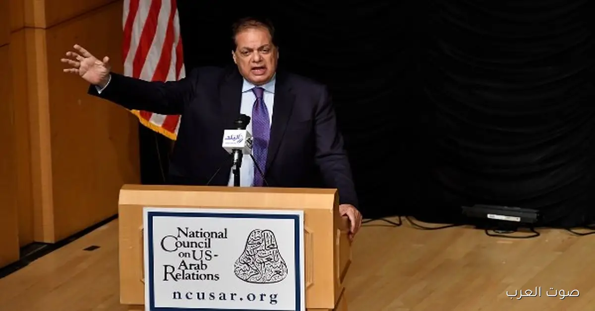 أبو العينين يحضر مؤتمر القادة العرب والأمريكيين في واشنطن