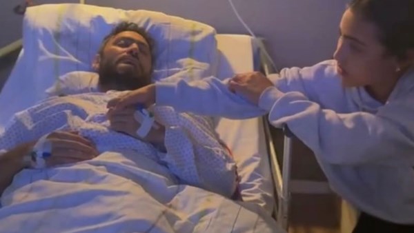 «إسعاد يونس بتساند تامر حسني بعد مرضه: ربنا يشفيك يا حبيبي»