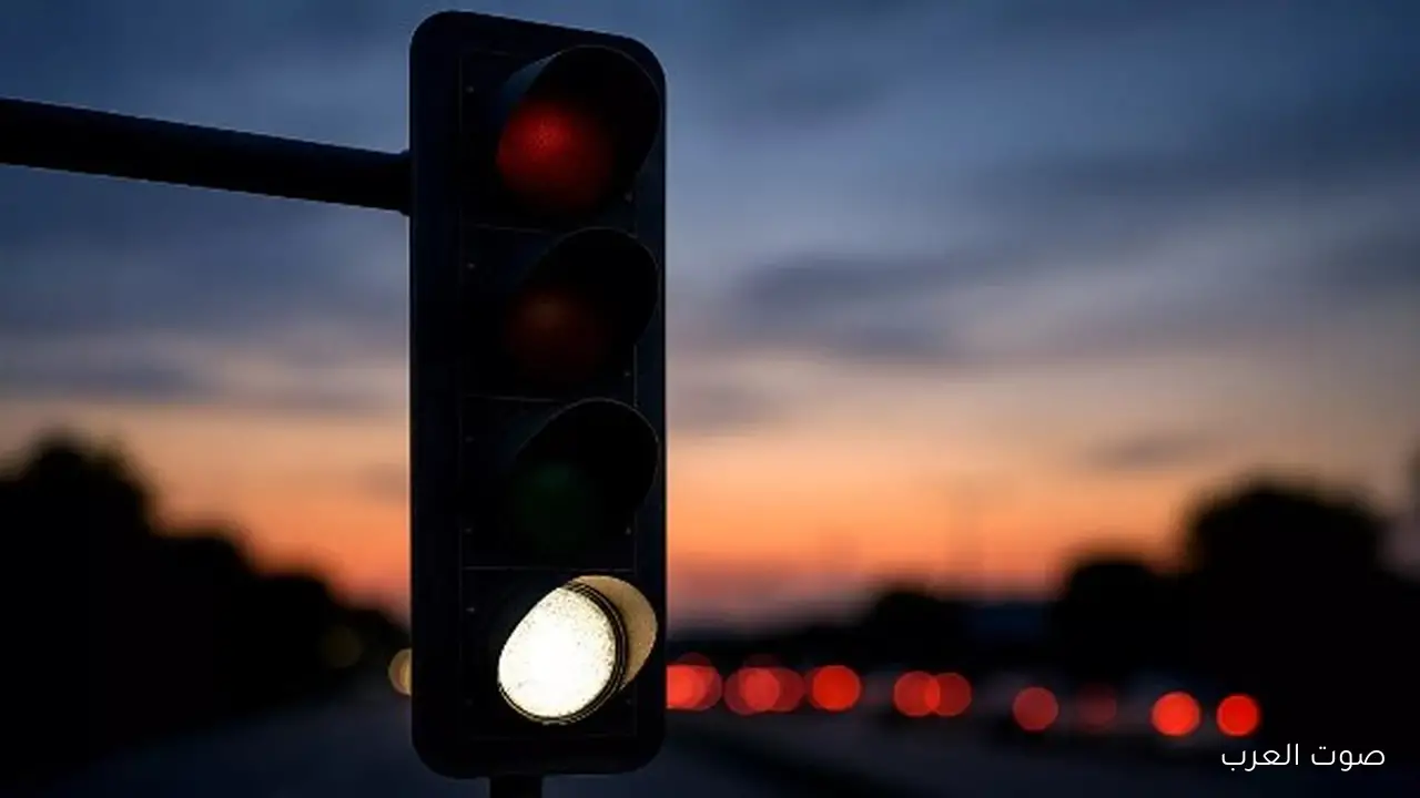 إشارة مرور جديدة باللون الأبيض.. مخصصة للسيارات دي