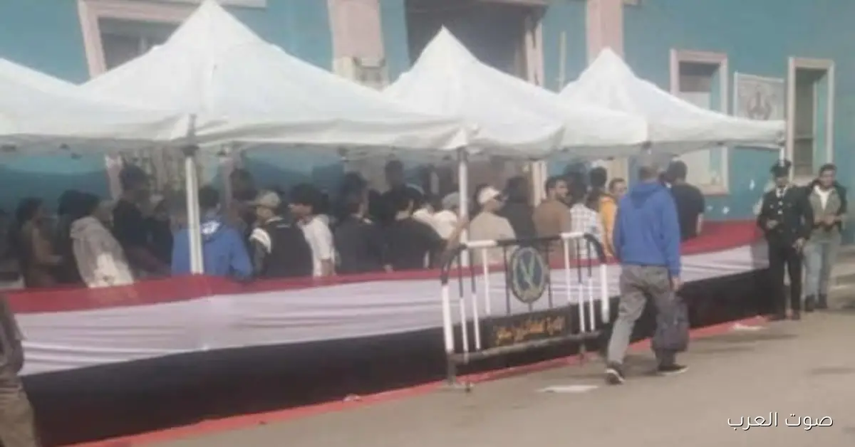 إقبال الناس على اللجان في السيدة زينب قبل الاستراحة