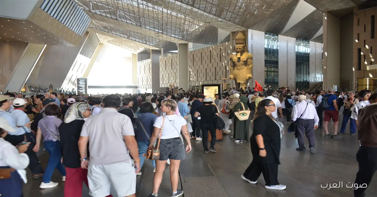 إقبال غير مسبوق على المتحف المصري الكبير يفرض وقف بيع التذاكر الميدانية خلال عطلات نهاية الأسبوع