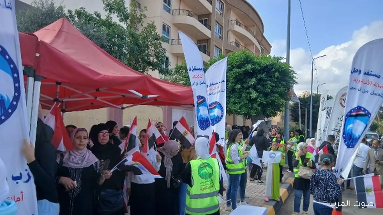 إقبال كبير على اللجان في البحر الأعظم والمنيب في اليوم التاني من انتخابات النواب