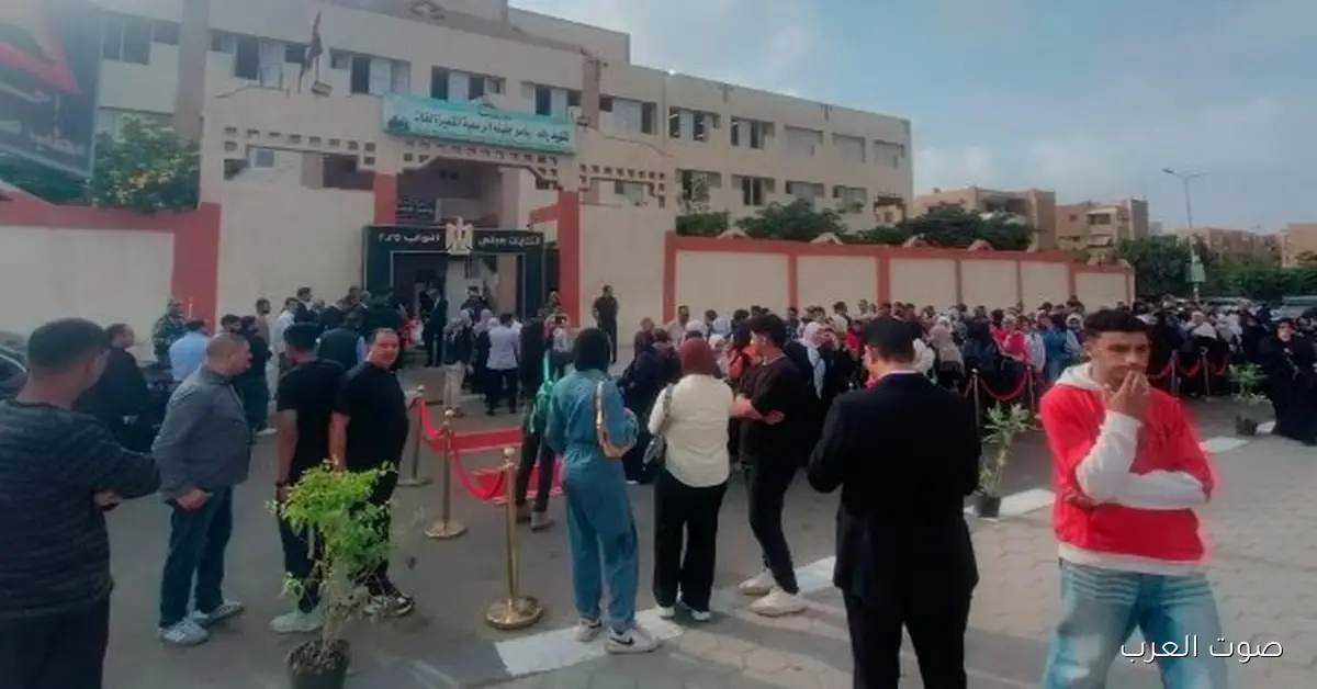 إقبال معقول في لجنة ياسر جنينة التجريبية ومافيش خروقات انتخابية في الشروق