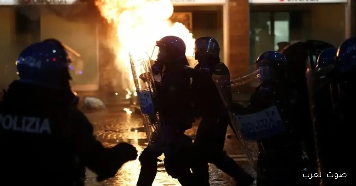 احتجاجات في بولونيا الإيطالية ضد مشاركة مكابي تل أبيب في اليوروليج