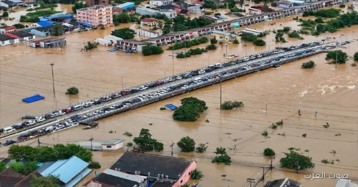 ارتفاع عدد الضحايا في فيضانات تايلاند لـ 55 شخص